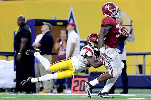 Adoree' Jackson and Damien Harris